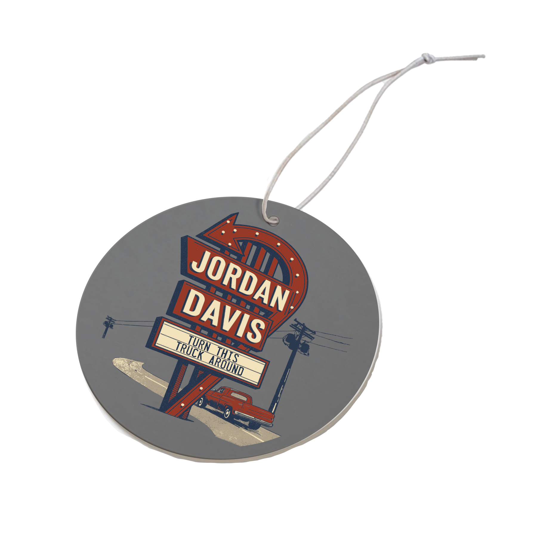 Jordan Davis - Turn This Truck Around Air Freshener