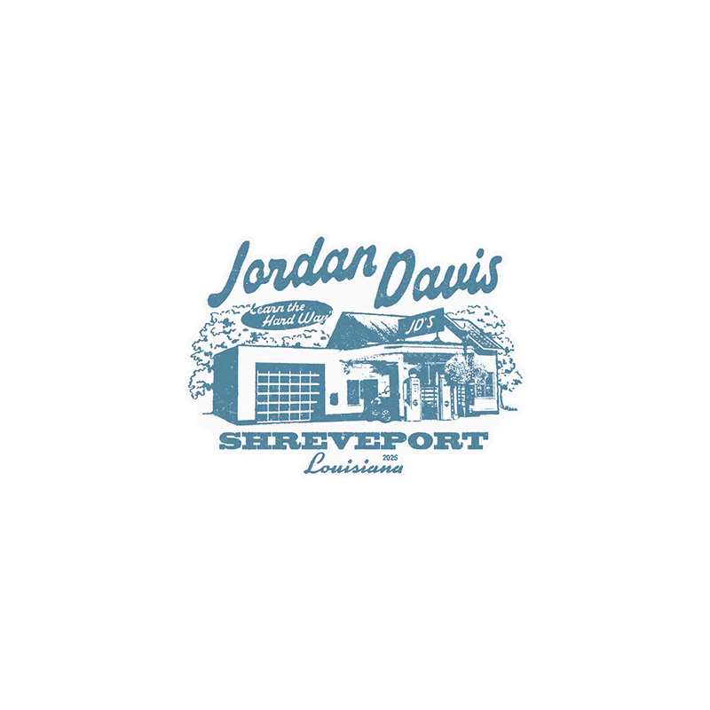Jordan Davis - JD's Garage Sticker